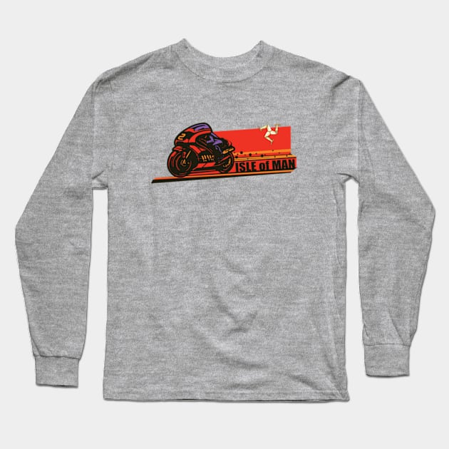 Isle of Man TT Long Sleeve T-Shirt by FBdesign